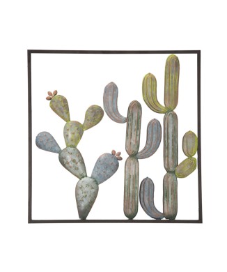 PANEL DE HIERRO MARCO CACTUS -C-