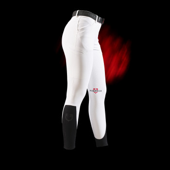 Pantalón slim fit de mujer Equestro Ridertechnology full grip