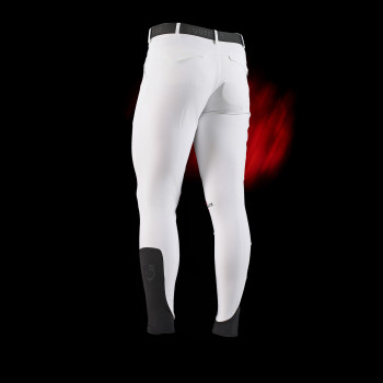 Pantalón de hombre Equestro Ridertechnology slim fit con costuras termoselladas