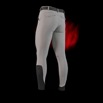 Pantalón de hombre Equestro Ridertechnology slim fit con costuras termoselladas