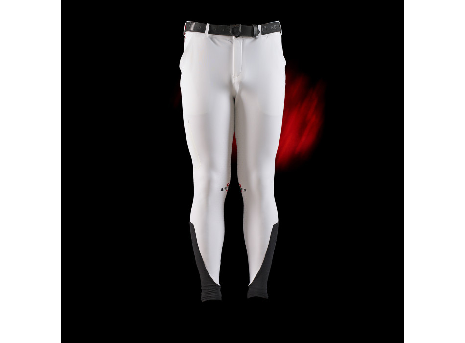 Pantalón slim fit de hombre Equestro Ridertechnology full grip