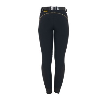 PANTALONES DE MUJER SLIM FIT CON AGARRE EN LA RODILLA