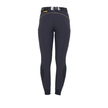 PANTALONES DE MUJER SLIM FIT CON AGARRE EN LA RODILLA