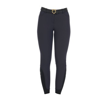 PANTALÓN GRIP SLIM FIT PARA MUJER CON LOGO ECUESTRE