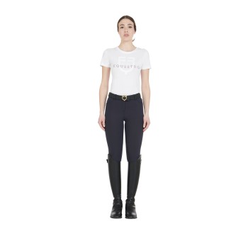 PANTALÓN GRIP SLIM FIT PARA MUJER CON LOGO ECUESTRE