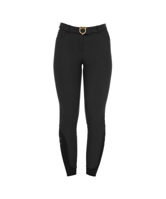 PANTALÓN GRIP SLIM FIT PARA MUJER CON LOGO ECUESTRE