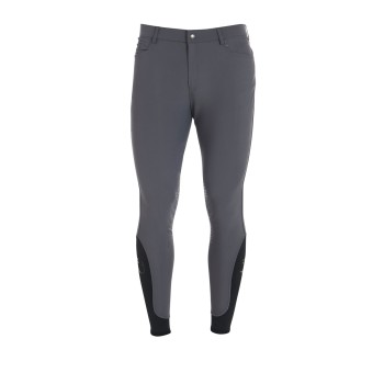 PANTALÓN GRIP PARA HOMBRE SLIM FIT CON LOGO ECUESTRE