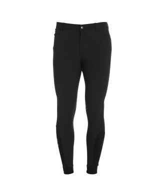 PANTALÓN GRIP PARA HOMBRE SLIM FIT CON LOGO ECUESTRE