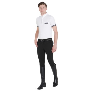 PANTALÓN GRIP PARA HOMBRE SLIM FIT CON LOGO ECUESTRE