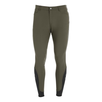 PANTALÓN GRIP PARA HOMBRE SLIM FIT CON LOGO ECUESTRE