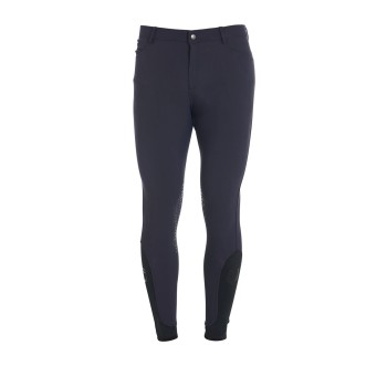 PANTALÓN GRIP PARA HOMBRE SLIM FIT CON LOGO ECUESTRE