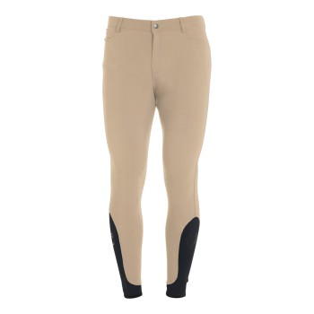 PANTALÓN GRIP PARA HOMBRE SLIM FIT CON LOGO ECUESTRE