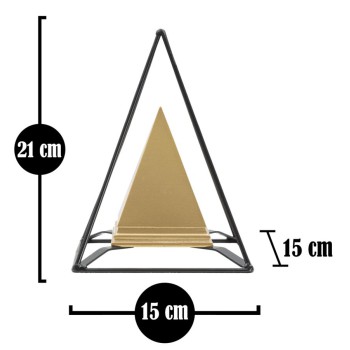 PIRAMIDE ORO CON HIERRO