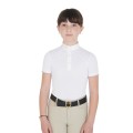 POLO DE COMPETICIÓN TRANSPIRABLE SLIM FIT PARA NIÑA