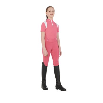 POLO DE ENTRENAMIENTO NIÑA SLIM FIT CON CREMALLERA