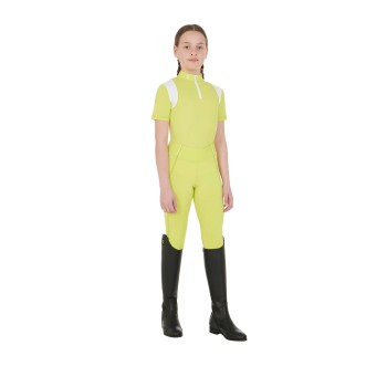 POLO DE ENTRENAMIENTO NIÑA SLIM FIT CON CREMALLERA