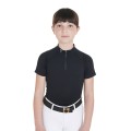 POLO DE ENTRENAMIENTO PARA NIÑO SLIM FIT EN TEJIDO TÉCNICO