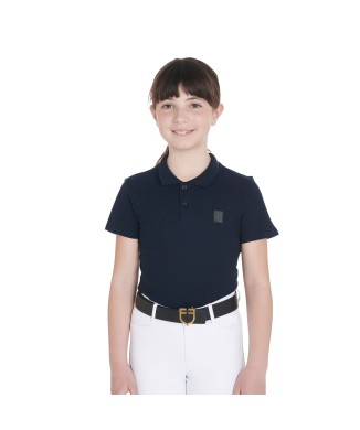 POLO DE ENTRENAMIENTO DE TRES BOTONES PARA NIÑO SLIM FIT