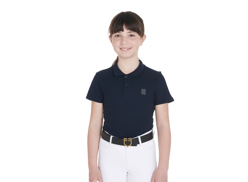 POLO DE ENTRENAMIENTO DE TRES BOTONES PARA NIÑO SLIM FIT