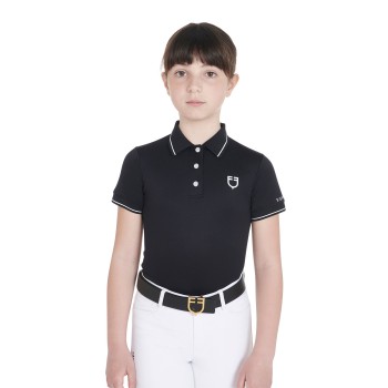 POLO INFANTIL SLIM FIT EN TEJIDO TÉCNICO ANTIBACTERIANO