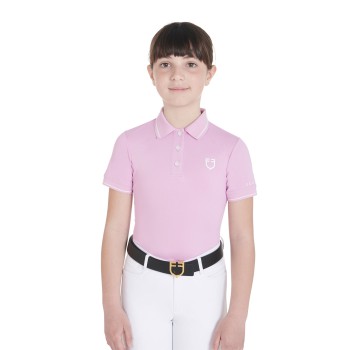 POLO INFANTIL SLIM FIT EN TEJIDO TÉCNICO ANTIBACTERIANO