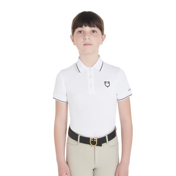 POLO INFANTIL SLIM FIT EN TEJIDO TÉCNICO ANTIBACTERIANO