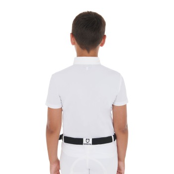 POLO CONCURSO NIÑO SLIM FIT CUATRO BOTONES