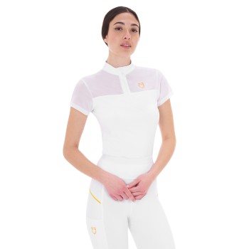 POLO DE ENTRENAMIENTO DE MALLA PARA MUJER