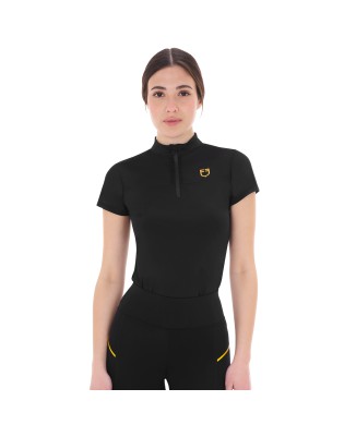 POLO DE ENTRENAMIENTO DE MALLA PARA MUJER