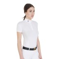 POLO DE COMPETICIÓN MUJER SLIM FIT CUELLO COREANO