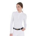 POLO COMPETICIÓN MUJER SLIM FIT MANGA LARGA