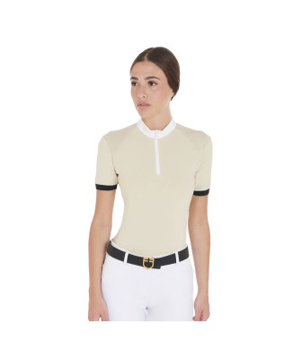 POLO DE MUJER SLIM FIT TIRANTES CONTRASTE