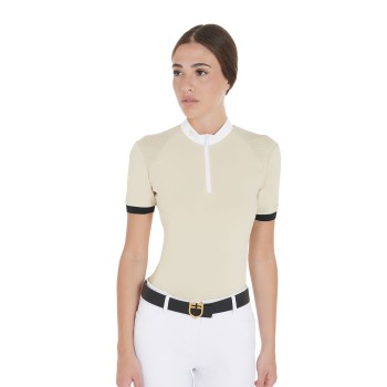 POLO DE MUJER SLIM FIT TIRANTES CONTRASTE