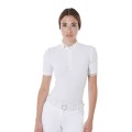 POLO DE COMPETICIÓN MUJER SLIM FIT CON MANGAS VOLANTES