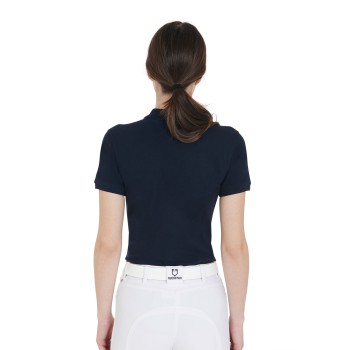 POLO DE MUJER SLIM FIT EN TEJIDO ELÁSTICO PREMIUM