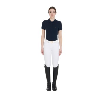 POLO DE MUJER SLIM FIT EN TEJIDO ELÁSTICO PREMIUM