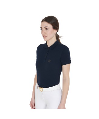 POLO DE MUJER SLIM FIT EN TEJIDO ELÁSTICO PREMIUM