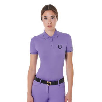 POLO DE MUJER SLIM FIT EN TEJIDO TRANSPIRABLE