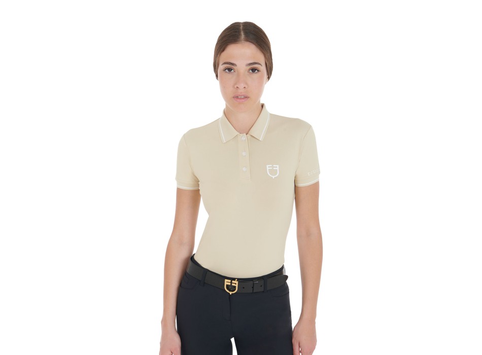 POLO DE MUJER SLIM FIT EN TEJIDO TRANSPIRABLE