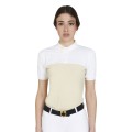 POLO MUJER SLIM FIT TEJIDO TÉCNICO Y MALLA