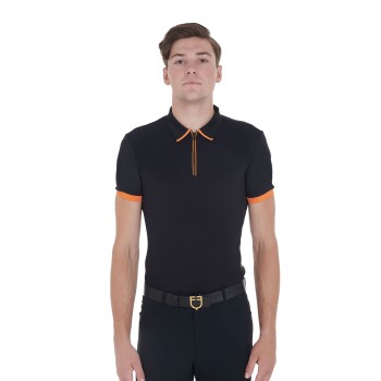 POLO DE ENTRENAMIENTO PARA HOMBRE CON DETALLES CONTRASTE