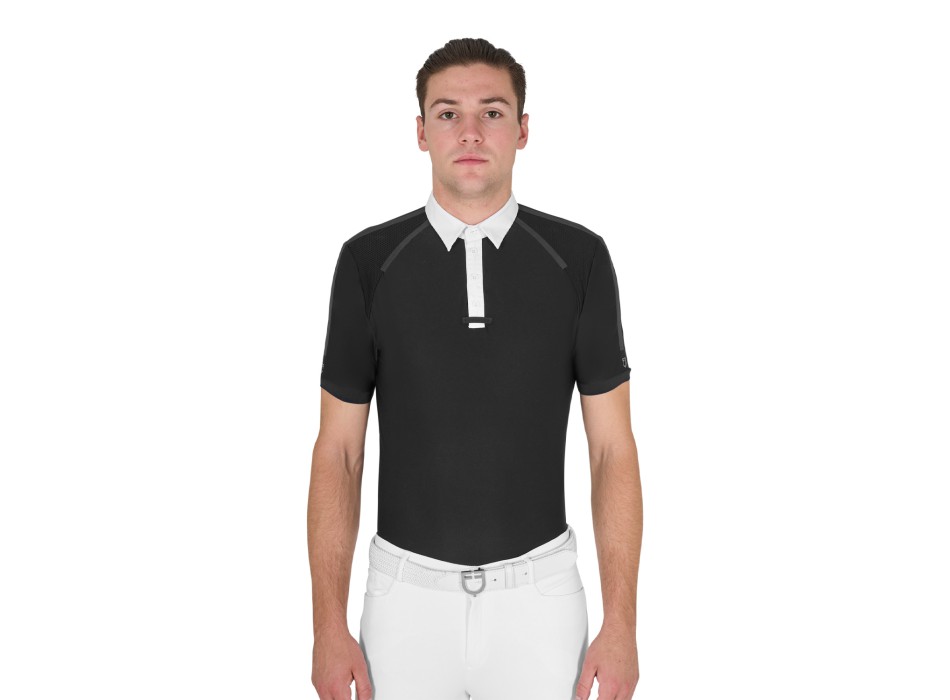 POLO DE COMPETICIÓN HOMBRE MANGA CORTA SLIM FIT