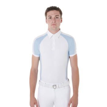 POLO DE COMPETICIÓN HOMBRE SLIM FIT CUATRO BOTONES