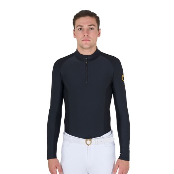 POLO DE ENTRENAMIENTO DE MANGA LARGA PARA HOMBRE SLIM FIT