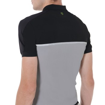 POLO DE ENTRENAMIENTO DE HOMBRE SLIM FIT CON LOGO FRONTAL