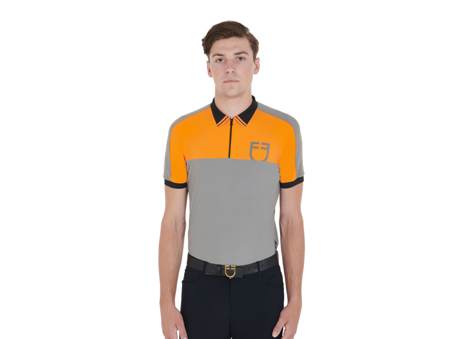 POLO DE ENTRENAMIENTO DE HOMBRE SLIM FIT CON LOGO FRONTAL promo