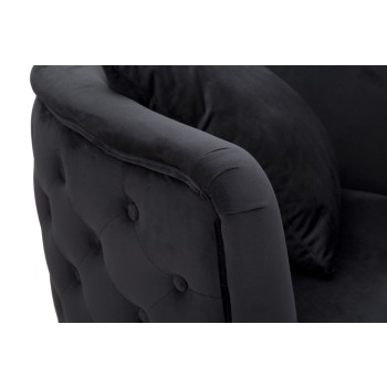 SILLÓN BUCAREST NEGRO