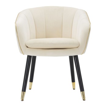 SILLON PARIS CREMA/ORO