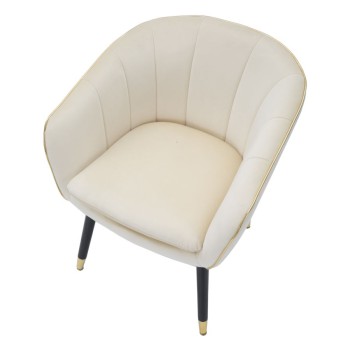 SILLON PARIS CREMA/ORO