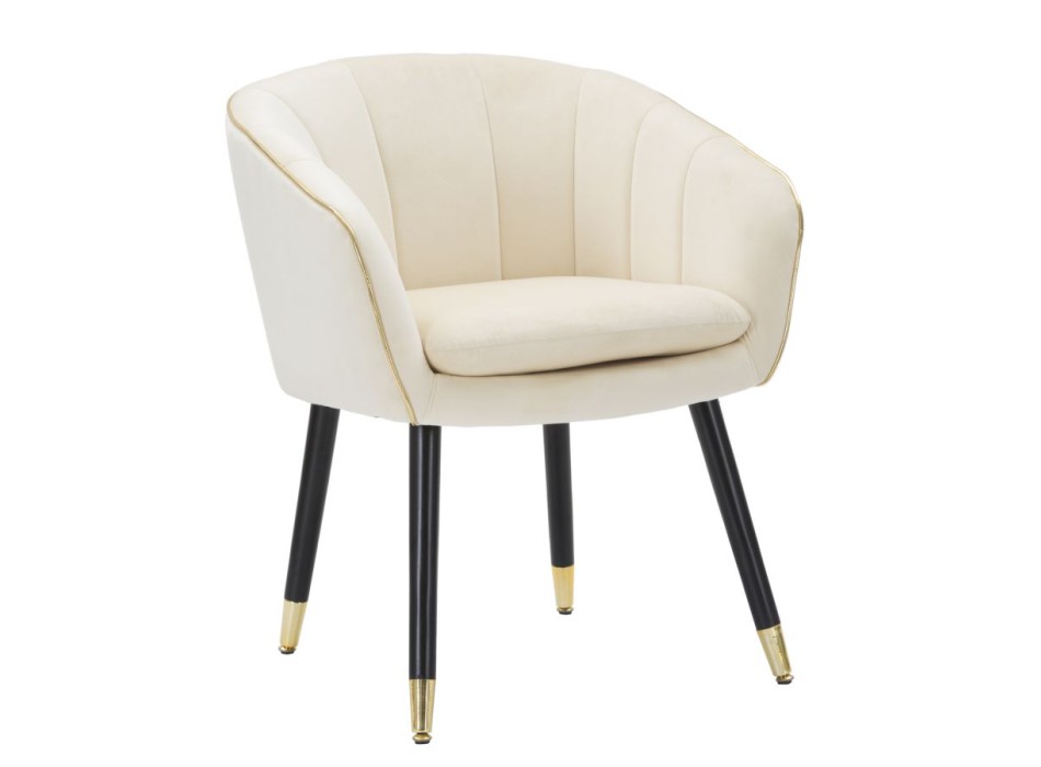 SILLON PARIS CREMA/ORO